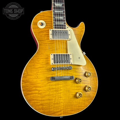 Gibson Custom Dealer Select 1959 Les Paul Chambered Lemon Burst Heavy Aged w/case 943165