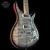 Front angle of PRS Paul Reed Smith Charcoal Phoenix Limited Edition.