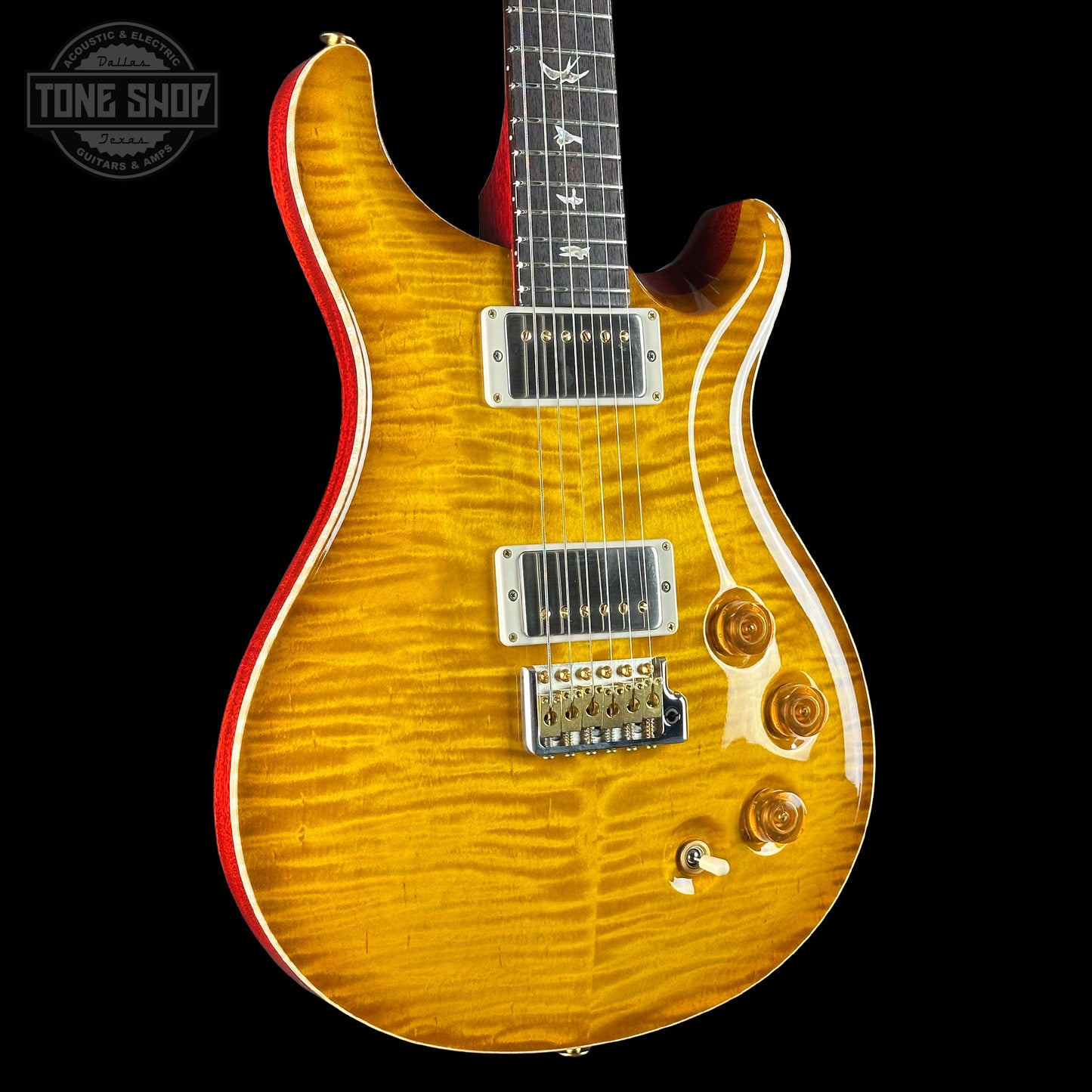 PRS DGT Birds 10 Top McCarty Sunburst w/case