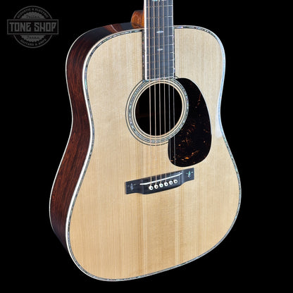 Front angle of Martin Custom Shop 45 Style Dread Torch Adirondack VTS/Cocobolo.