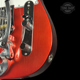Front angle of Fender Custom Shop 1967 Telecaster Bigsby Deluxe Closet Classic.