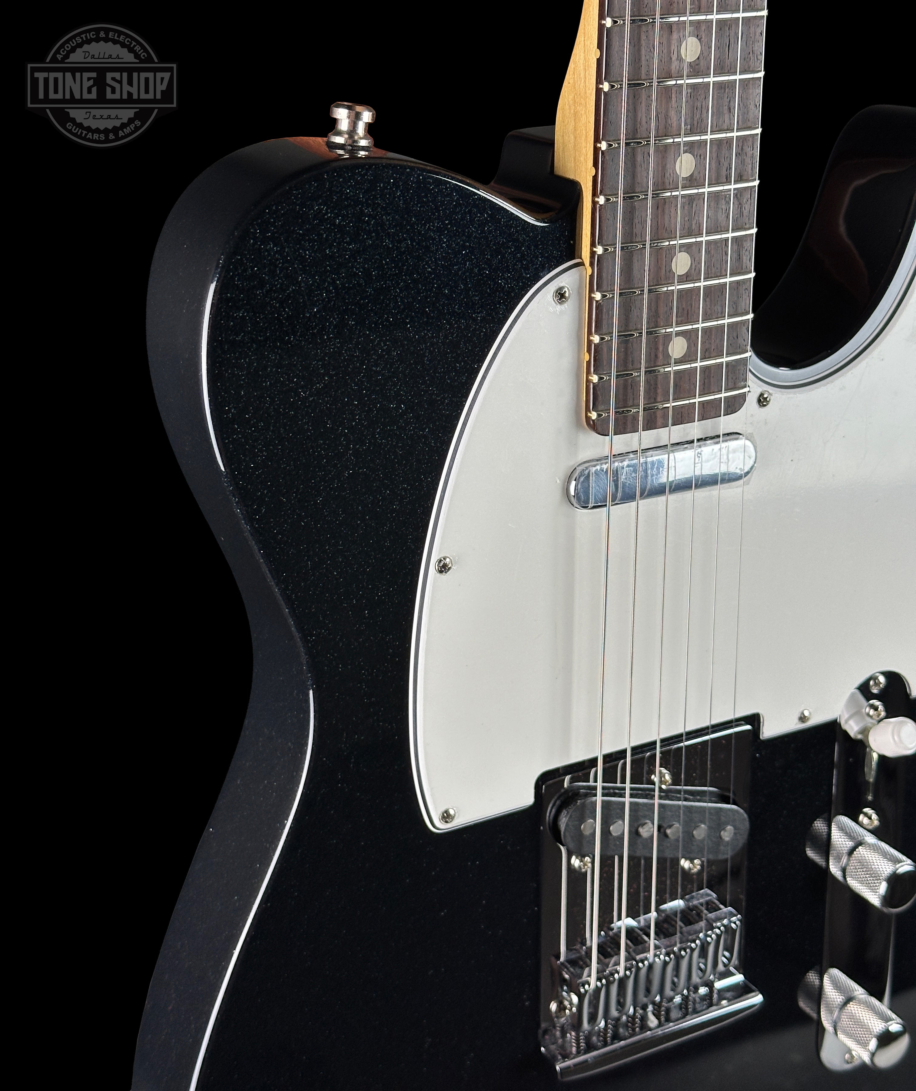 Fender Custom Shop Custom Deluxe Tele NOS Black Sparkle w/case