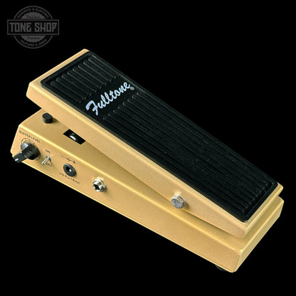 Fulltone guitar pedal with a black background