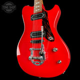 Front angle of Powers Electric A-Type Select Ghost Flame Signal Red PF42 CamTail.