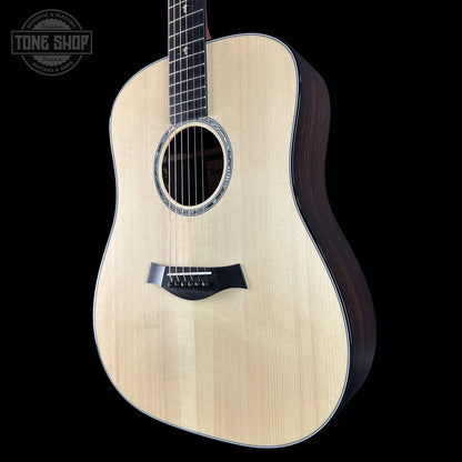 Front angle of Taylor Custom TSG Anniversary Dread Adirondack / Indian Rosewood 1207245040.