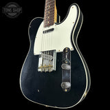 Front angle of Fender Custom Shop 60's Telecaster Custom Journeyman Relic Black.