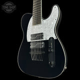 Front angle of ESP Original Series Stephen Carpenter STEF-T7B Baritone.