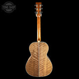 Full back of Martin Custom Shop 00 28 Style Adirondack / Exceptionally Figured Black Walnut.