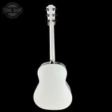 Full back of Taylor 2025 Namm Custom #5 Grand Pacific Pearl White.
