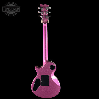 Full back of ESP USA Eclipse Disco Pink Sparkle.