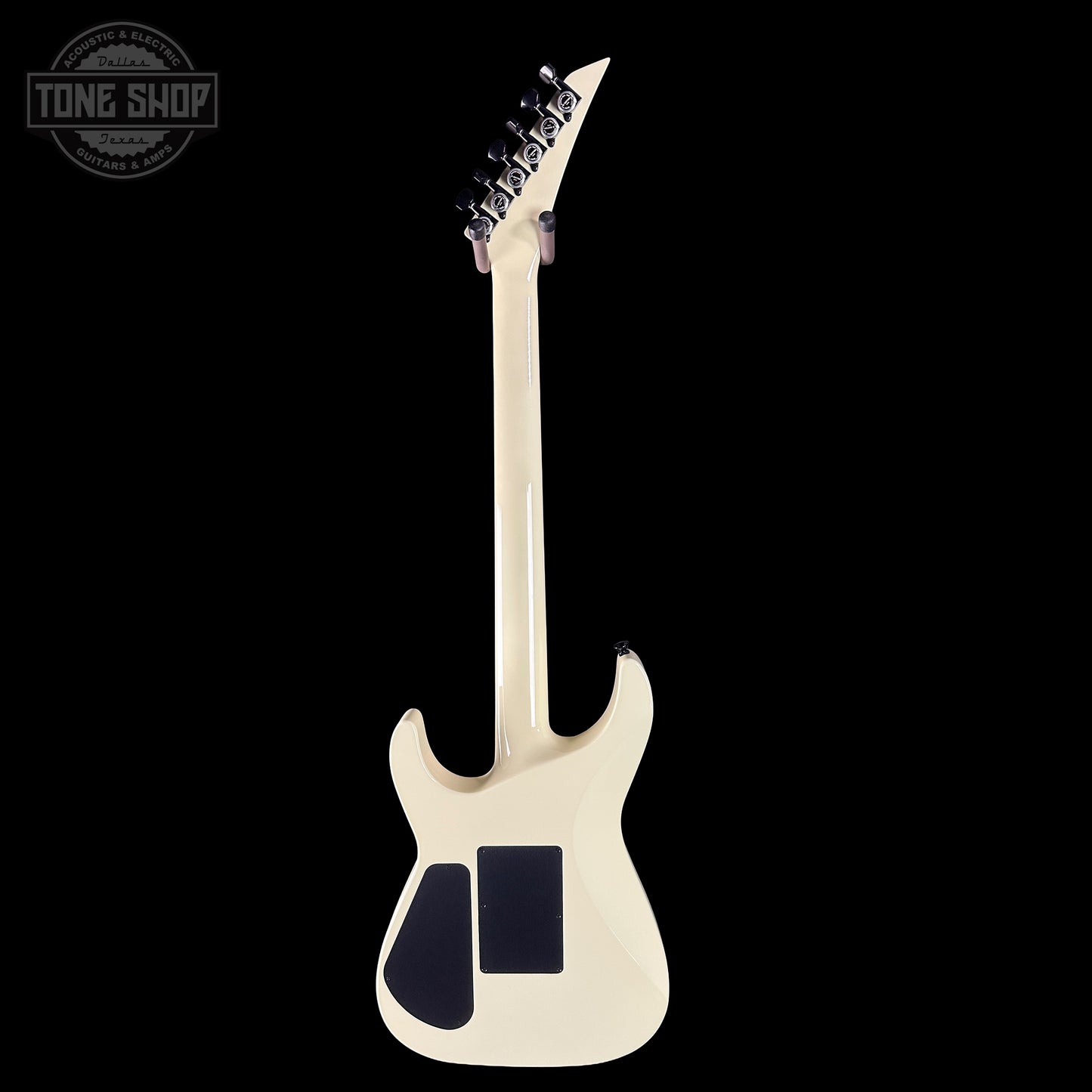 Full back of Jackson Custom Shop TSG Illuminati SL2H FR Vanilla Shake.