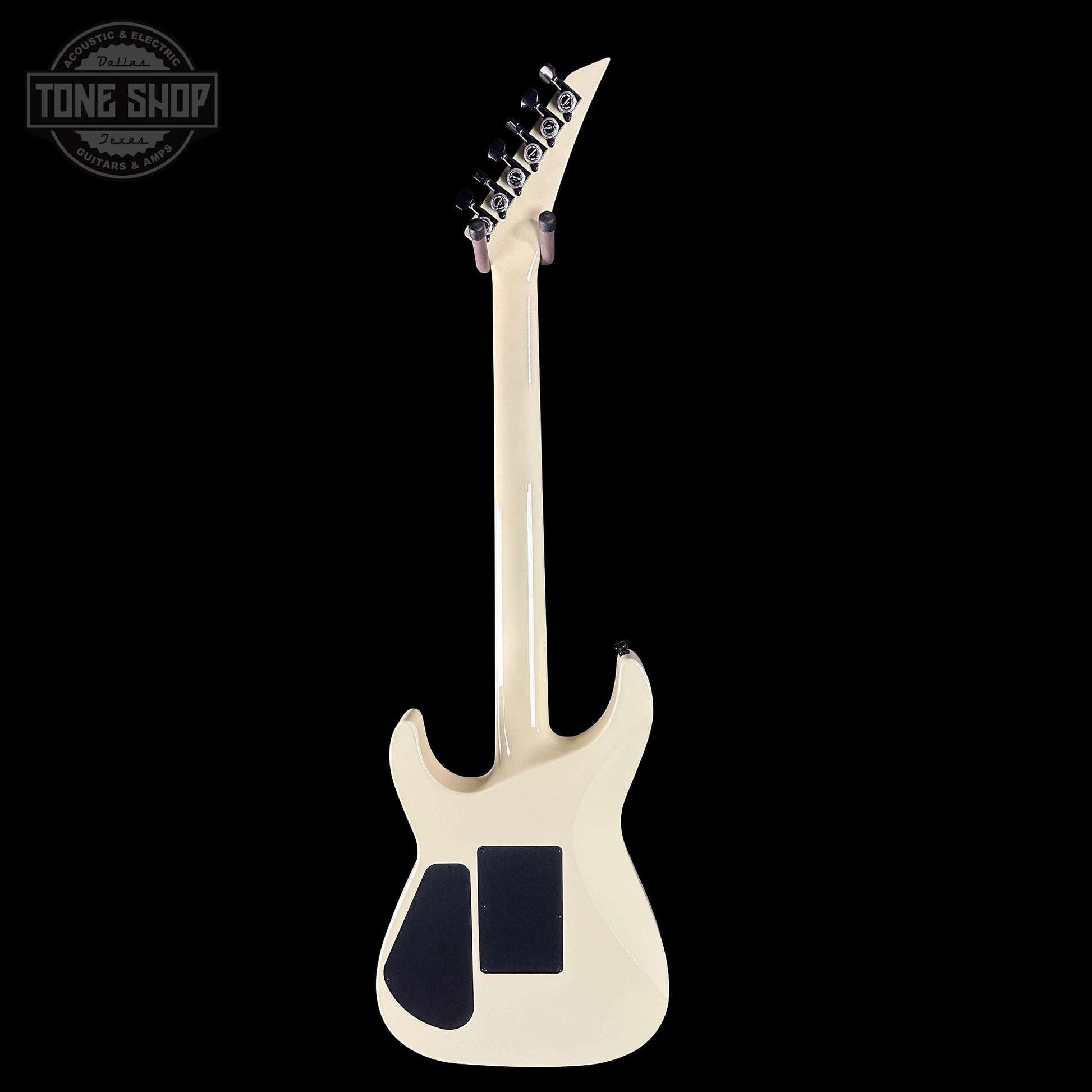 Full back of Jackson Custom Shop TSG Illuminati SL2H FR Vanilla Shake.