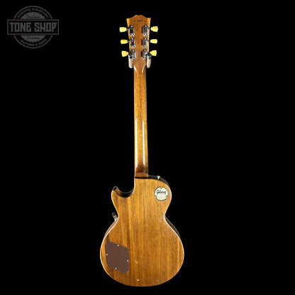 Full back of Custom Shop Dealer Select 1956 Les Paul Standard Bigsby Ebony Top Light Aged NH.