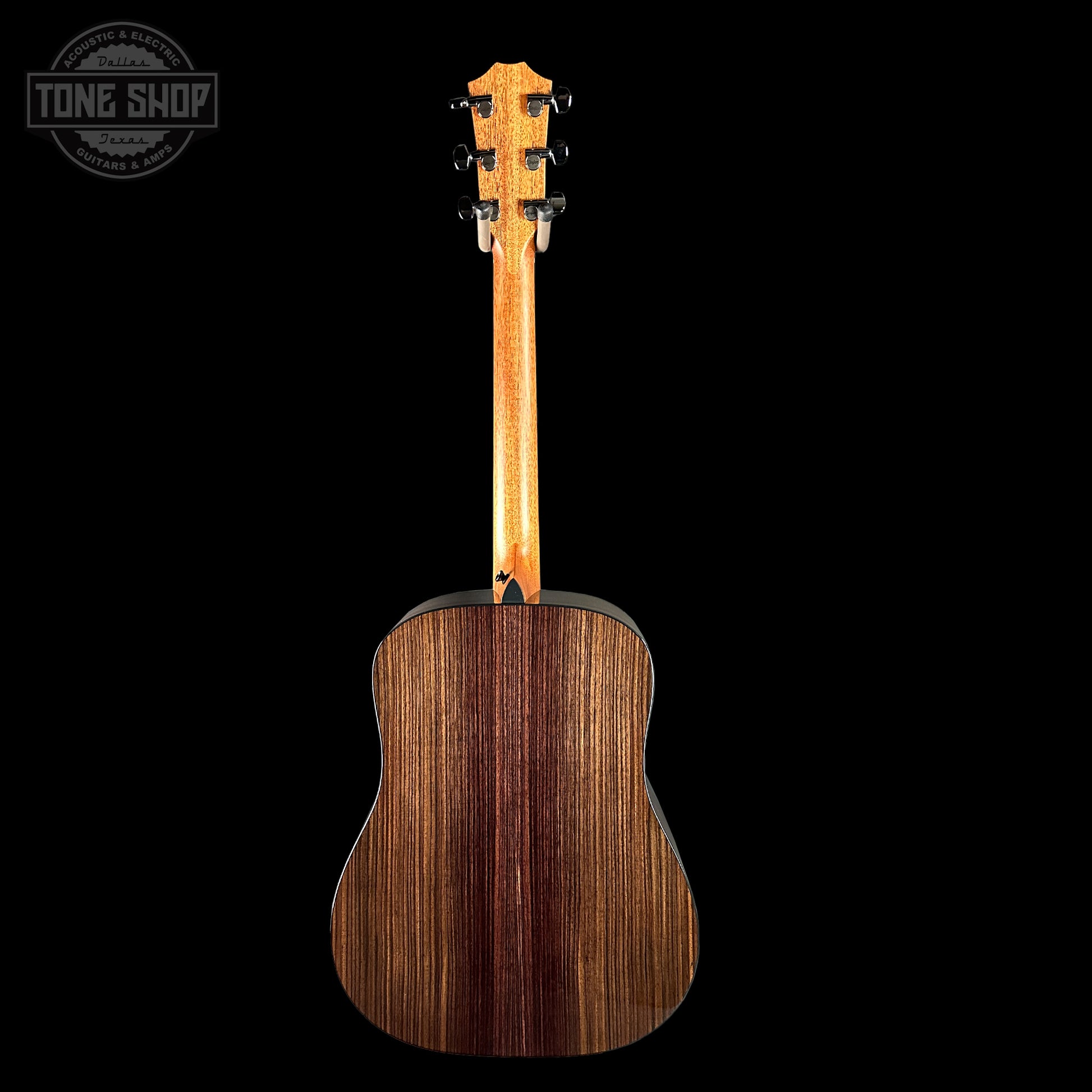 Full back of Taylor Custom TSG Anniversary Dread Adirondack / Indian Rosewood 1207155078.