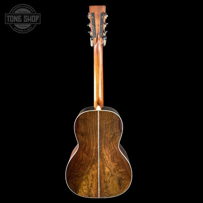 Full back of Martin Custom Shop 00-12 Fret Wild Grain East Indian Rosewood.