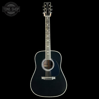 Full front of Martin Custom Shop D-41 Black Sitka/EIR.