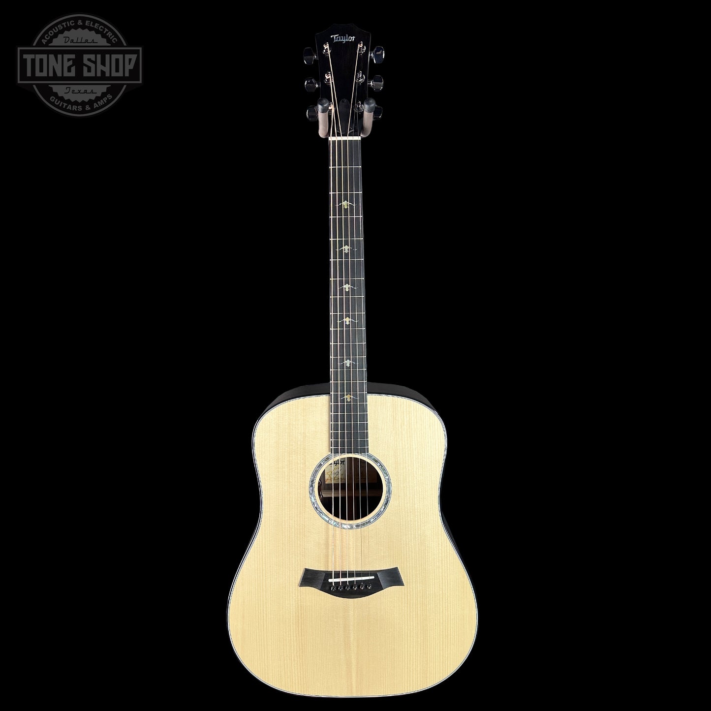 Full front of Taylor Custom TSG Anniversary Dread Adirondack / Indian Rosewood 1207235012.