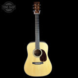 Full front of Martin Custom Shop HD-28 Adirondack / Exceptional Broad Figure Koa.
