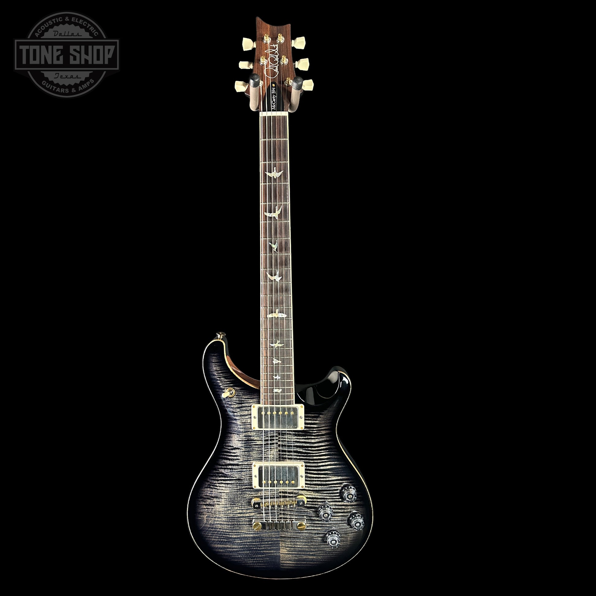 Full front of 2023 PRS Paul Reed Smith McCarty 594 Purple Mist 10 Top.