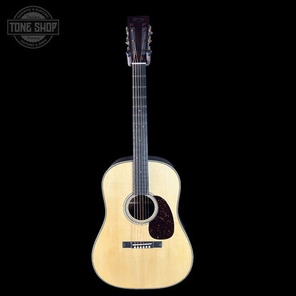 Full front of Martin Custom Shop Dread 12-Fret Wild Grain East Indian Rosewood.