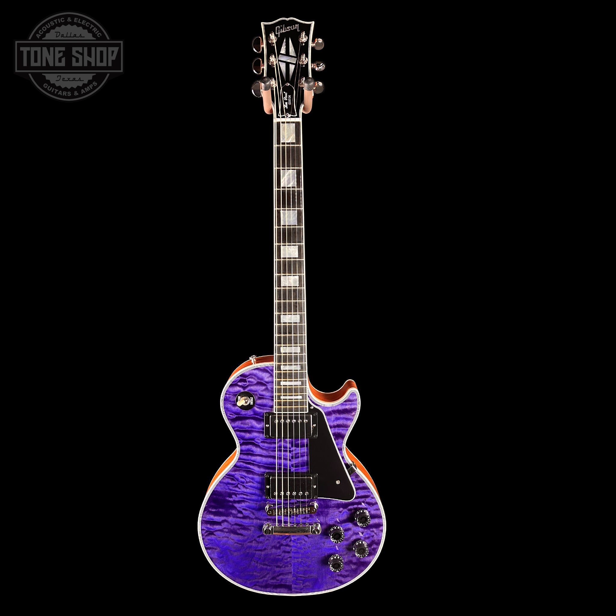 ギター Gibson Les Paul Custum 3A Gibson Custom Shop Dealer Select Les Paul Custom Chambered