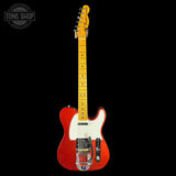 Full front of Fender Custom Shop 1967 Telecaster Bigsby Deluxe Closet Classic.