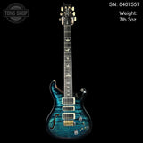 Full front of PRS Special Semi-Hollow 10 Top Cobalt Smokeburst.