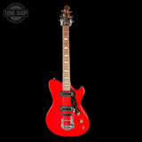 Full front of Powers Electric A-Type Select Ghost Flame Signal Red PF42 CamTail.