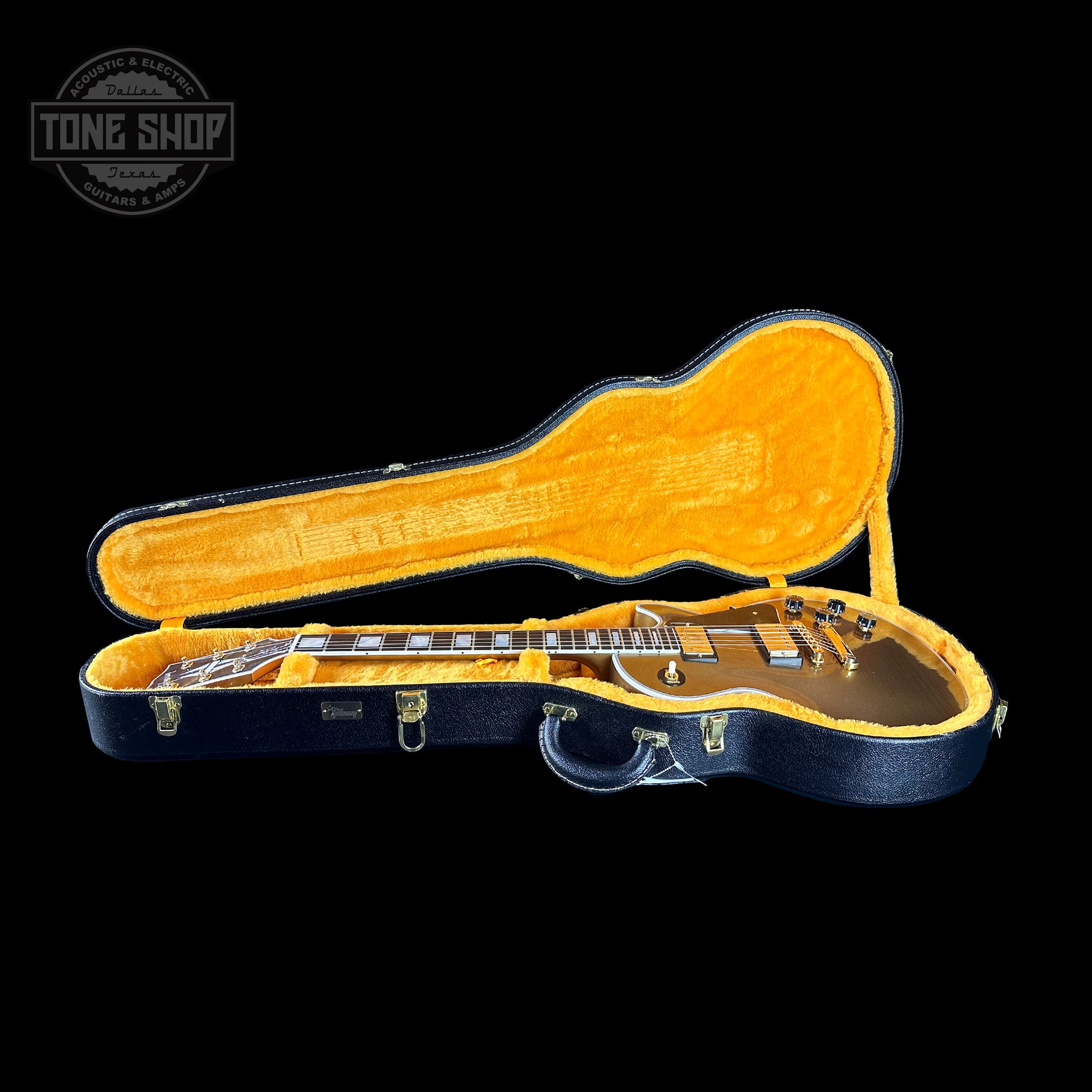 Gibson Custom Dealer Select Les Paul Custom Chambered Double Gold