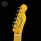 Headstock of Fender Custom Shop 1951 Nocaster Journeyman Relic Aged Nocaster Blonde.