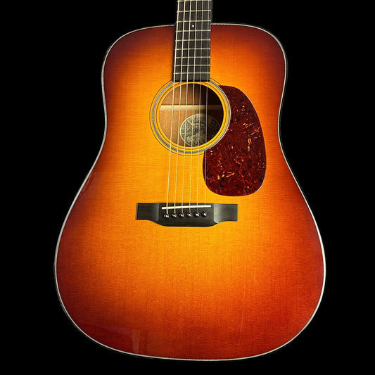 Front of Collings D1 Sunburst.