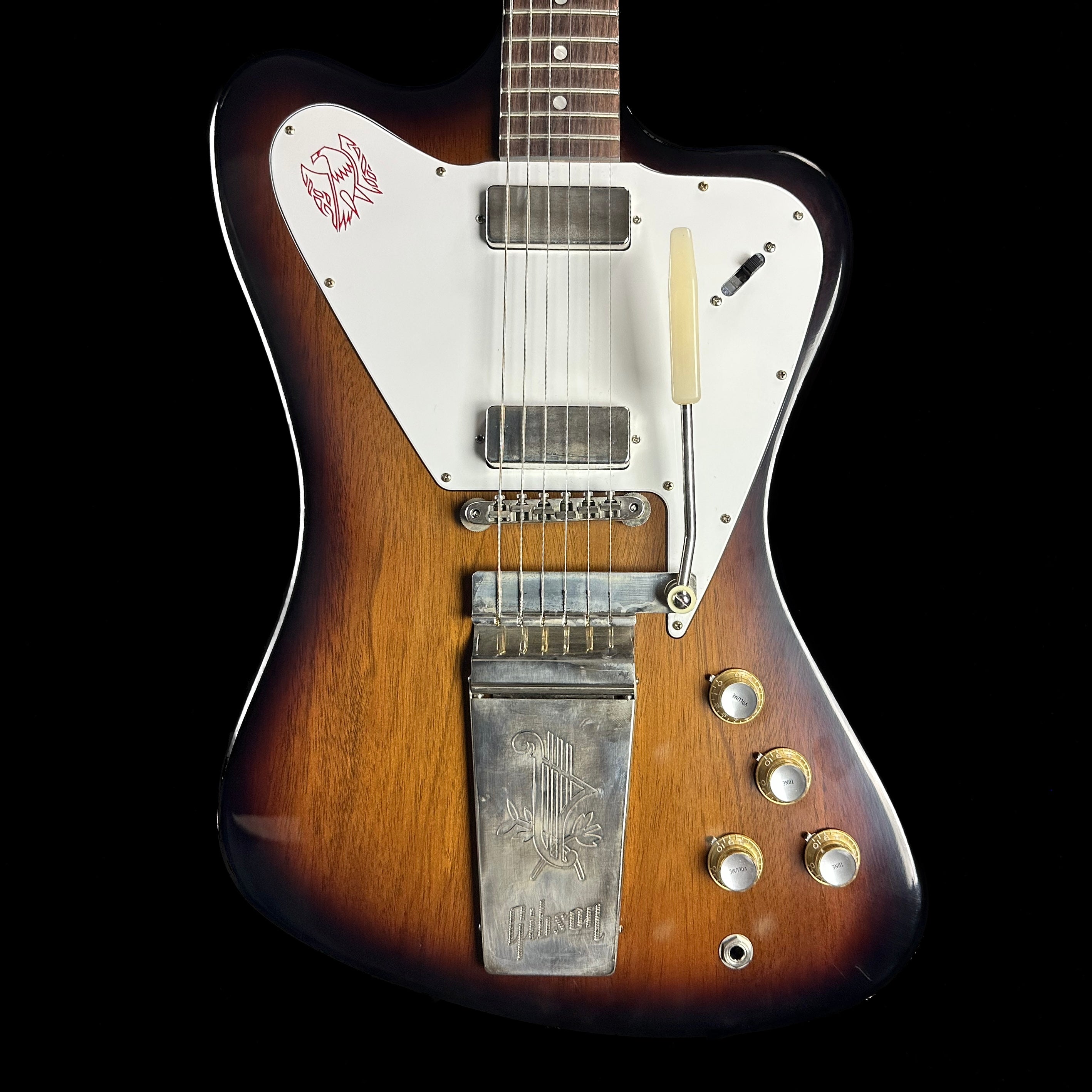 Gibson Custom Shop 1963 Firebird V Stopbar VOS Candy Apple