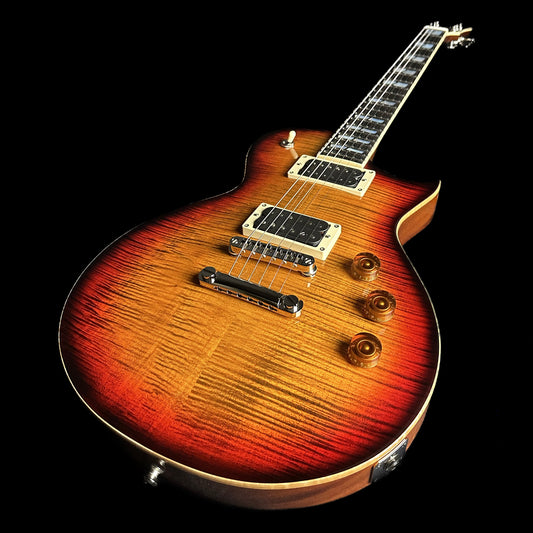 ESP USA Eclipse FM Tiger Eye Sunburst w/case