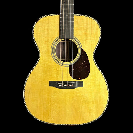 Front of Martin Custom Shop OM Adirondack/WEIR.
