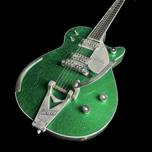 Gretsch Custom Shop G6134-59 1959 Penguin Stern Masterbuilt Relic Green Sparkle w/case
