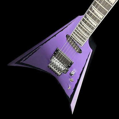 Demo ESP Custom Shop Alexi Ripped Purple Fade Satin w/ Ripped Pinstripes w/case