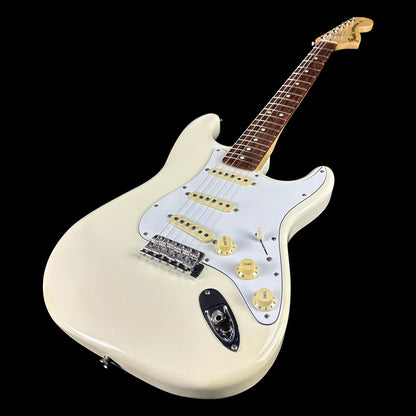 Used 1999 Fender 70s Stratocaster Olympic White w/case TSU14839