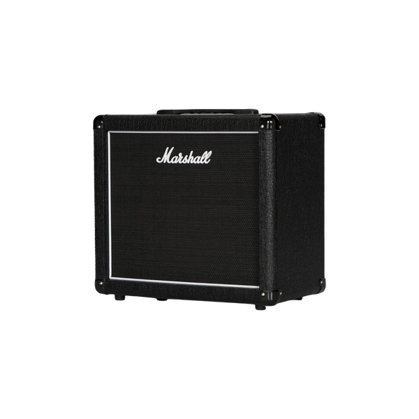 Front left angle of Marshall MX112R 1x12 Cabinet.