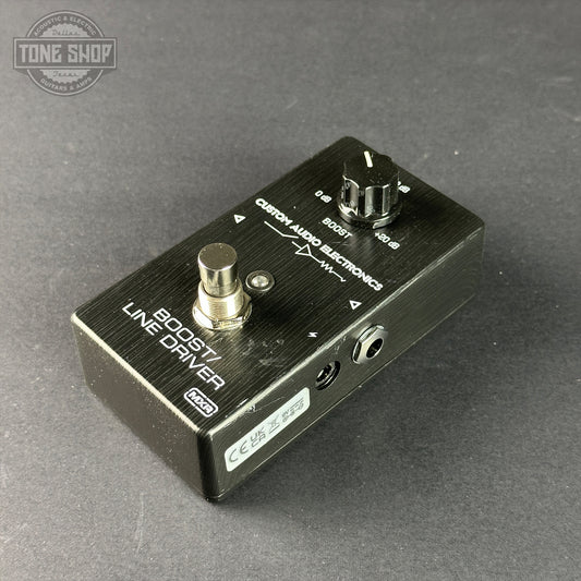 Top angle of Used MXR Custom Audio Electronics Boost/Line Driver.