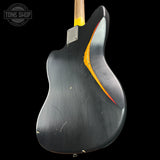 Back angle of Nash JM-63 Black over 3-Tone Medium Aging.