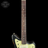 Fretboard of Nash JM-63 Black over 3-Tone Medium Aging.