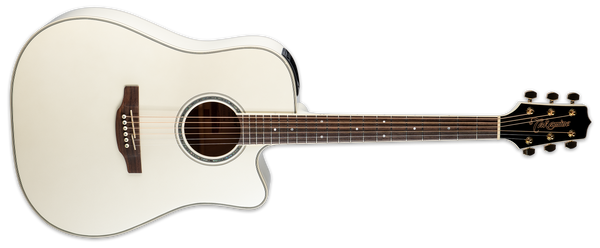 Takamine GD37CE Pearl White