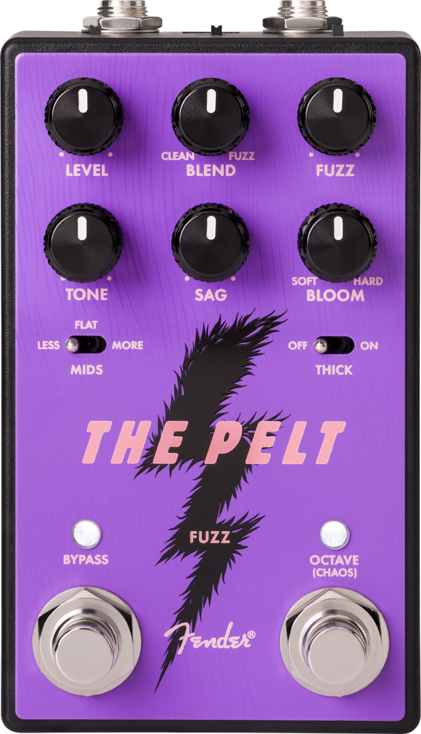 Fender The Pelt Fuzz purple on a white background 