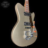 Front angle of Powers Electric A-Type Sandalwood Tan PF42 CamTail.