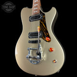 Front angle of Powers Electric A-Type Sandalwood Tan PF42 CamTail.