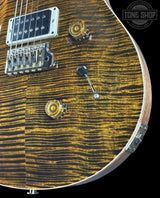 Front of body of PRS 40th Anniversary Custom 24 Limited Edition Tiger Eye.