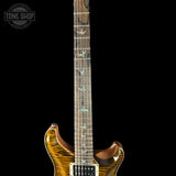 Fretboard of PRS 40th Anniversary Custom 24 Limited Edition Tiger Eye.