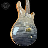 Front angle of PRS TSG Anniversary Wood Library Artist DGT Frostbite Brazilian Rosewood.