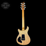 Full back of PRS TSG Anniversary Wood Library Artist DGT Gold Storm Fade Brazilian Rosewood.