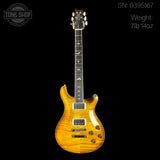 Full front of PRS Paul Reed Smith McCarty 594 McCarty Sunburst 10 Top Birds.
